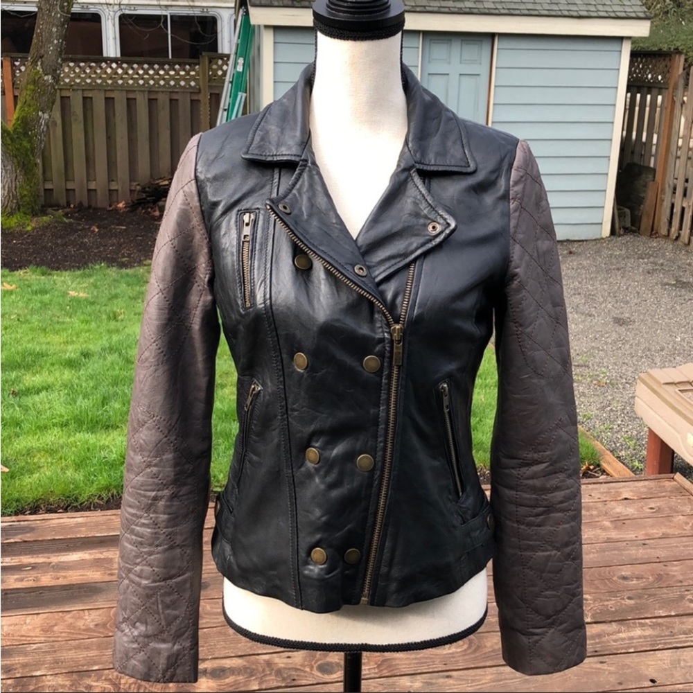 Unique, butter soft leather jacket!